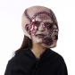 Halloween party three -sided ghost face horror mask latex soft ghost festival simulation human face set