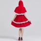 New Middle Ages Christmas Party Theme Christmas Clothing 2023 Christmas Skirt COS Stage Performance Service