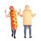 Adult Burger Babble Dog Performance Proper Clothing Halloween Makeup Dance Cosplay Burger Bag Character Playing Clothing