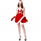 New cute sweetheart Christmas theme party Christmas clothing sexy tube top Christmas show show
