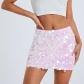 2023 Spring New Small Small Small Sequenant Fashion Short Skirt Women's Women