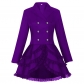 Christmas Gothic female jacket big size short lace while performing stage uniform ​