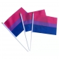 14*21cm hand shake Rainbow flag spot No. 8 homosexual flag LGBT triangle rainbow flag