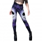 2023 New Christmas clothing Snow Digital Printing Bottom Pants Female Fet Foot Tight Yoga Pants Female