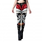 2023 New Christmas clothing Snow Digital Printing Bottom Pants Female Fet Foot Tight Yoga Pants Female