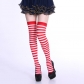 European and American Christmas socks new color Halloween striped rainbow wild sunflower party show casual long socks