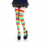 European and American Christmas socks new color Halloween striped rainbow wild sunflower party show casual long socks