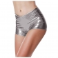 New shorts girl activity stage install loose waist color hot patent leather sexy hot pants