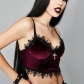Dark small suspender new beautiful back summer lace lace wrapped vest underwear women's chest