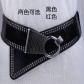 Waist cover ladies Europe and America loose tight elastic decorative belt women with skirt diagonal lap super wide belt