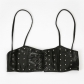Fashion women's PU leather vest belt Elastic Elastic lace-up women match shirt decorative belt body chain