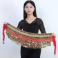 Single row color diamond three layers 248 dollar waist chain square dance waist seal Indian dance belly dance waist chain