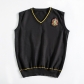 Harry Potter Gryffindor sweater V-neck vest with embroidered logo Vest Slytherin cosplay anime costume