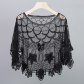 Summer mesh sequins hollow bauze with skirt cloak, short small jacket, thin, foreign