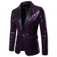 European and American performance dress gold sequin suit suit nightclub men's wear host studio coat