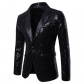 European and American performance dress gold sequin suit suit nightclub men's wear host studio coat