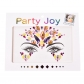 Face patch resin drill eyebrow patch eye drill face patch rhinestone ball music festival makeup face makeup