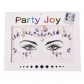 Face patch resin drill eyebrow patch eye drill face patch rhinestone ball music festival makeup face makeup