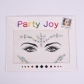 Face patch resin drill eyebrow patch eye drill face patch rhinestone ball music festival makeup face makeup