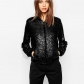 European and American fashion sports style all sequin baseball suit with casual jacket short coat