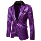 Men's suit sequin performance dress suit nightclub men's men's host studio coat suit