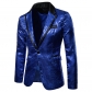 Men's suit sequin performance dress suit nightclub men's men's host studio coat suit
