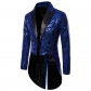 Men's suit tuxedo banquet nightclub performance sequin fashion design men's suit