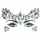 Face Stickers Drill Tattoo stickers drill face stickers drill eyebrow stickers style music Festival party face decoration rhinestone face stickers