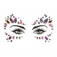 Face Stickers Drill Tattoo stickers drill face stickers drill eyebrow stickers style music Festival party face decoration rhinestone face stickers