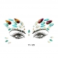 New face drill stickers acrylic drill stickers face stickers art party decoration face stickers