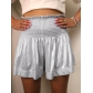 Hot selling new casual sports women's shorts loose and elastic waist hanging flash pants