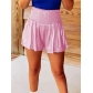 Hot selling new casual sports women's shorts loose and elastic waist hanging flash pants