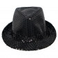 Sequin Jazz hat Adult stage Prop Glitter Cowboy hat Sequin jazz hat