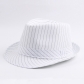 Spring and autumn British black and white striped cloth jazz hat top hat men's new casual all-matching couple sun visor outdoor