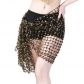 New belly dancing clothes waist chain sequin water velvet square scarf dance performance clothes sequin hollowed out waist sealing waist towel hip towel