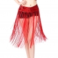 Belly Dance Waist Chain Waist Towel Elastic glitter fringe arm towel glitter tribal waist towel nightclub fringe dance skirt