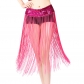 Belly Dance Waist Chain Waist Towel Elastic glitter fringe arm towel glitter tribal waist towel nightclub fringe dance skirt