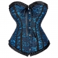 European and American court fashion women's lotus leaf lace body shaping top gathered abdominal adjustment corset