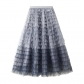 The new gradient layer of the mesh cake skirt puffed skirt multi -level large large skirt skirt