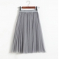 2023 spring and summer new mesh skirt sweet princess skirt big jai gauze skirt puffed skirt in the long skirt