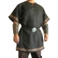 Armored LARP's Medieval Viking Red color Renaissance fashion coat costume