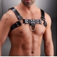 The new fashion men's back straps men's net red shoulder strap chest belt casual versatile