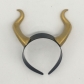 Maleficent Black Horn Hair Hoop Dark Ball Decorate Halloween perimeter