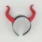 Maleficent Black Horn Hair Hoop Dark Ball Decorate Halloween perimeter