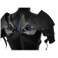 Medieval warrior shoulder armor guard Viking Age PU leather armor shoulder guard cosplay props