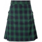 Hot selling Scottish festival skirt men's plaid pleated skirt against color