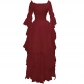 Medieval Ball Off-the-shoulder dress Hot selling PROM cosplay dress