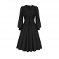 New medieval vintage V-neck women's dress Gothic style Halloween fancy dress