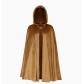 Medieval Deer Suede Cape Halloween retro Combat Warrior cosplay costume Cape