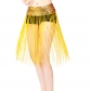 Belly Dance Waist Chain Waist Towel Elastic glitter fringe arm towel glitter tribal waist towel nightclub fringe dance skirt